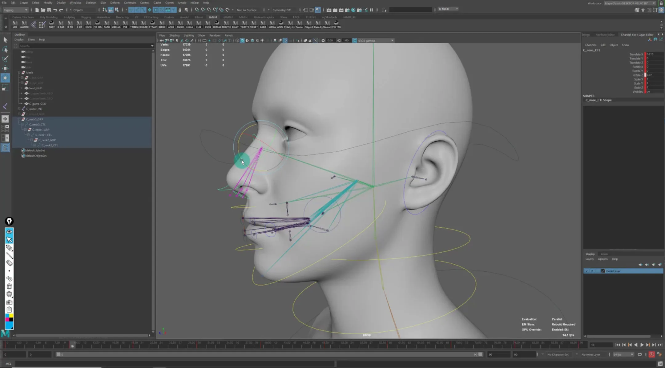 Face Rigging for Beginners