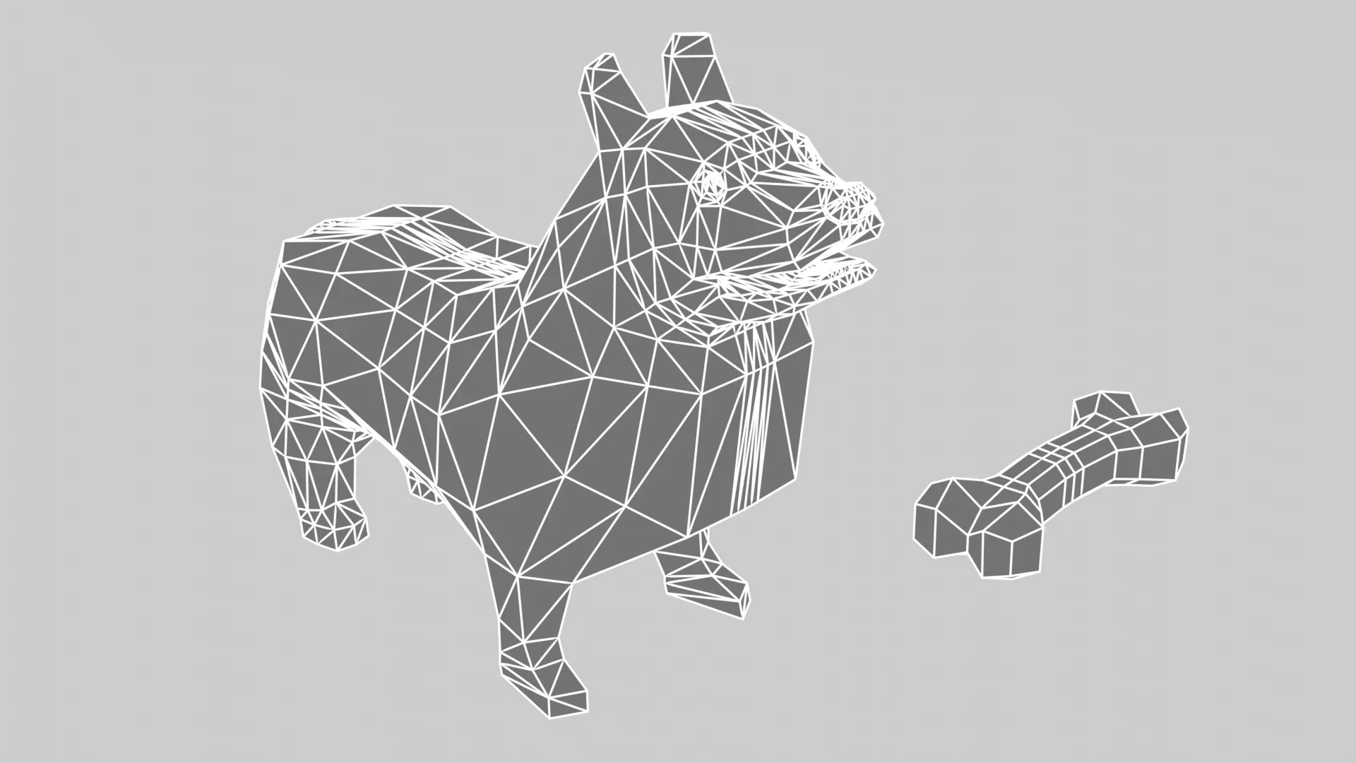 Low Poly Corgi (Rigged)