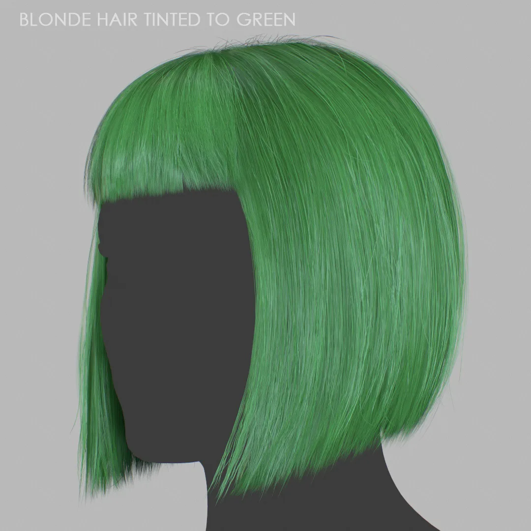 Hair - Bob Cut With Bangs - Gen2