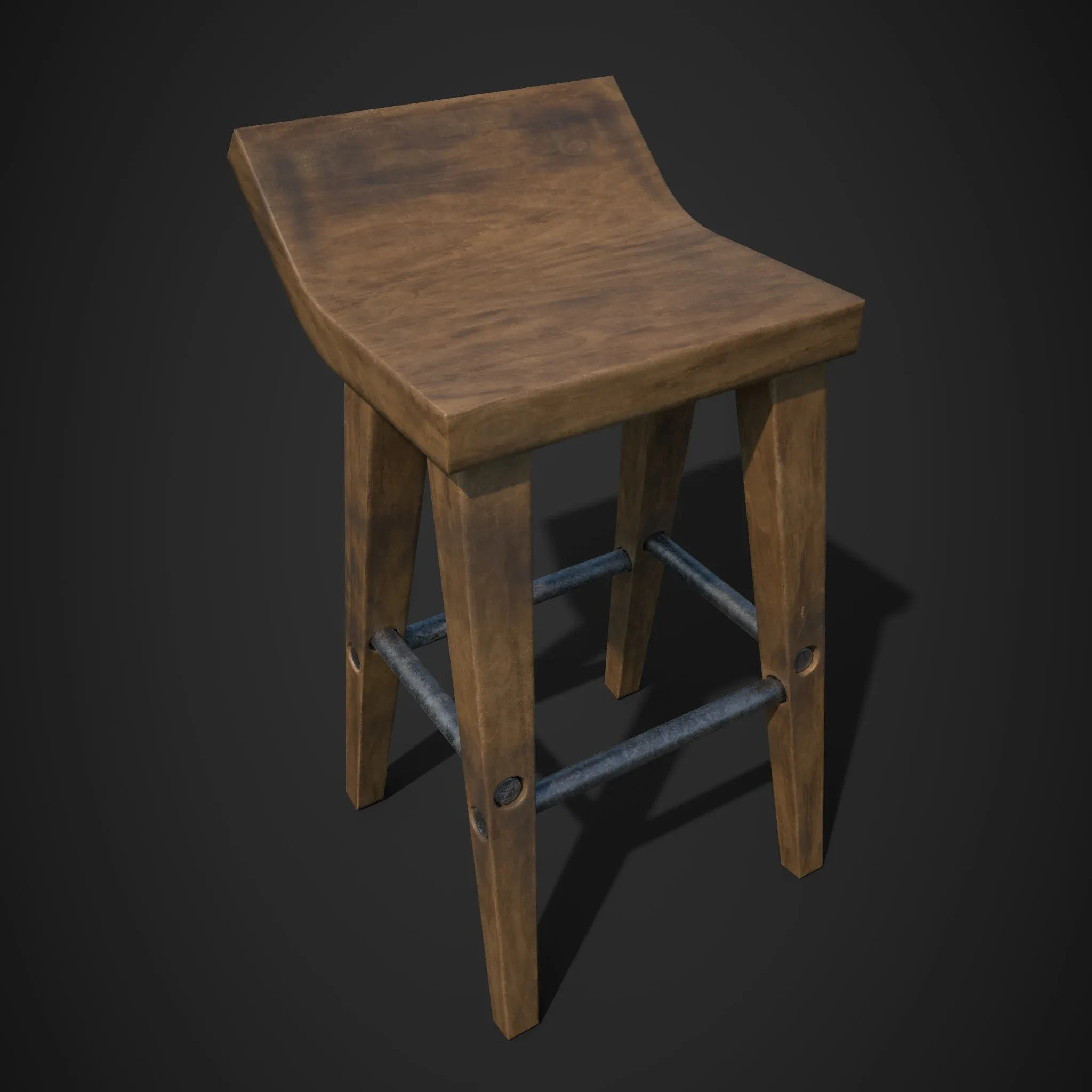 Chair - Lowpoly Game Ready - Pack 4 in One