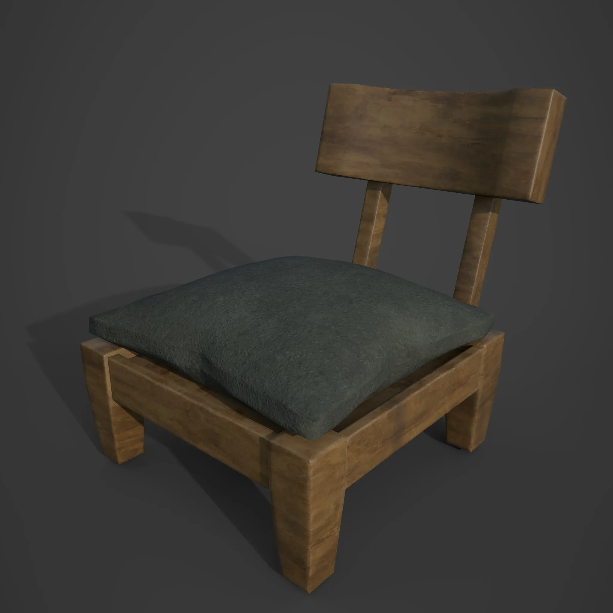 Chair - Lowpoly Game Ready - Pack 4 in One