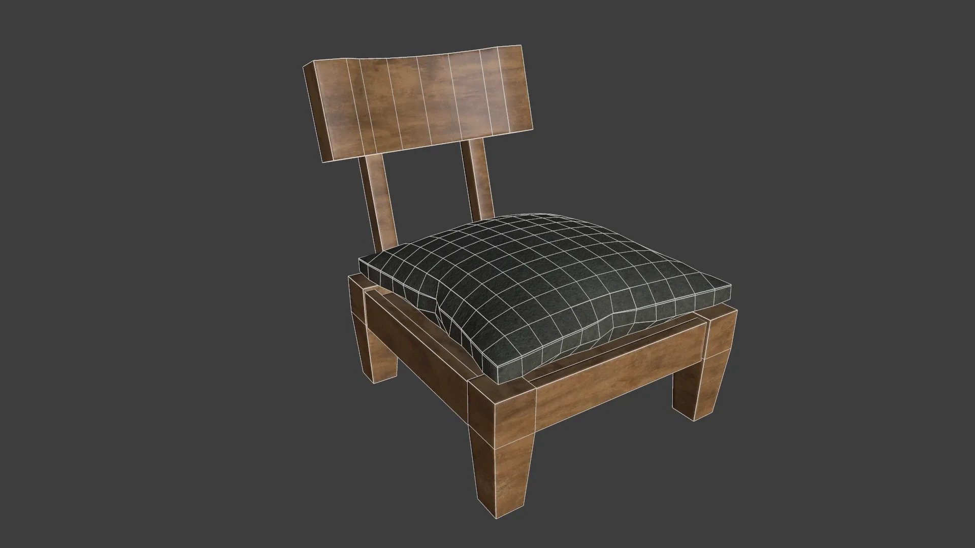 Chair - Lowpoly Game Ready - Pack 4 in One