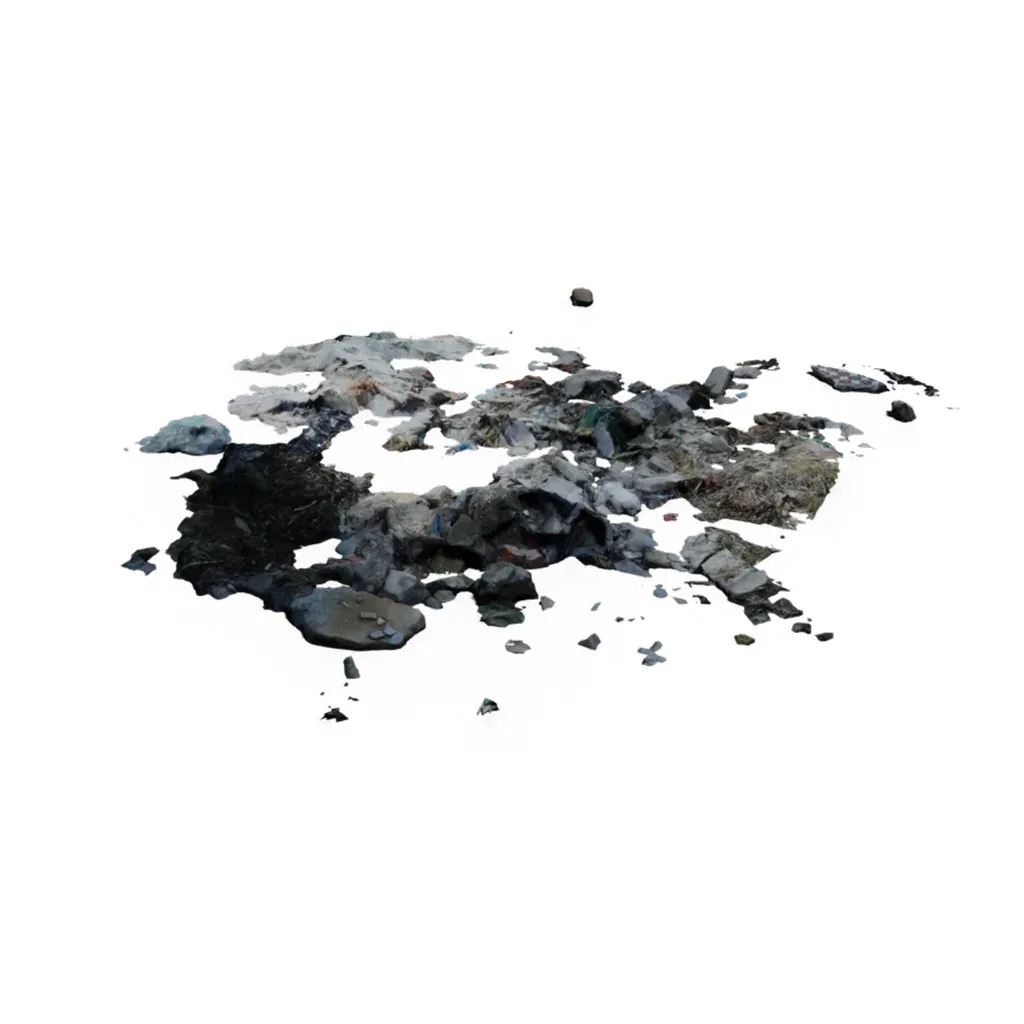 Digital Set Dressing - Waste Garbage Rubbish Litter Pollution Kitbash