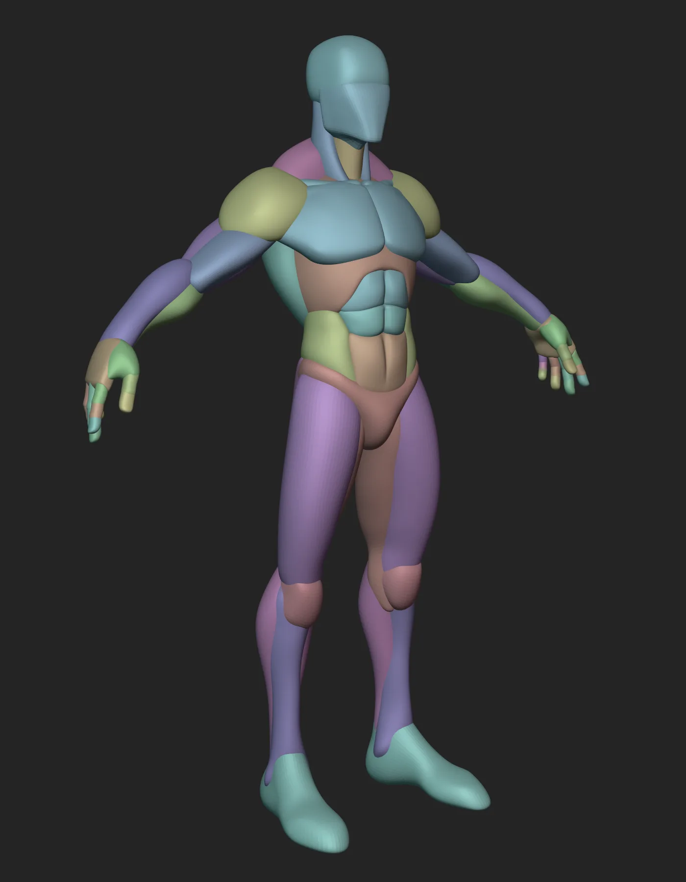 Stylized Basemesh Male