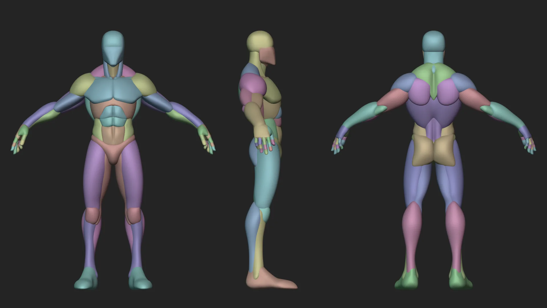 Stylized Basemesh Male