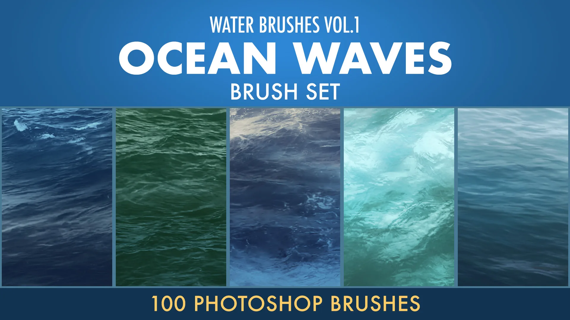 Ocean Waves Brush Set