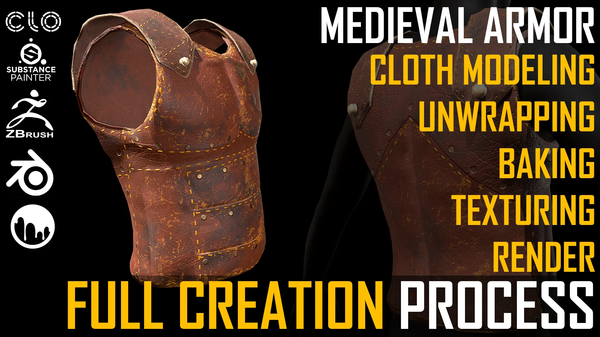 Tutorial - Medieval Armor Full Creation Process