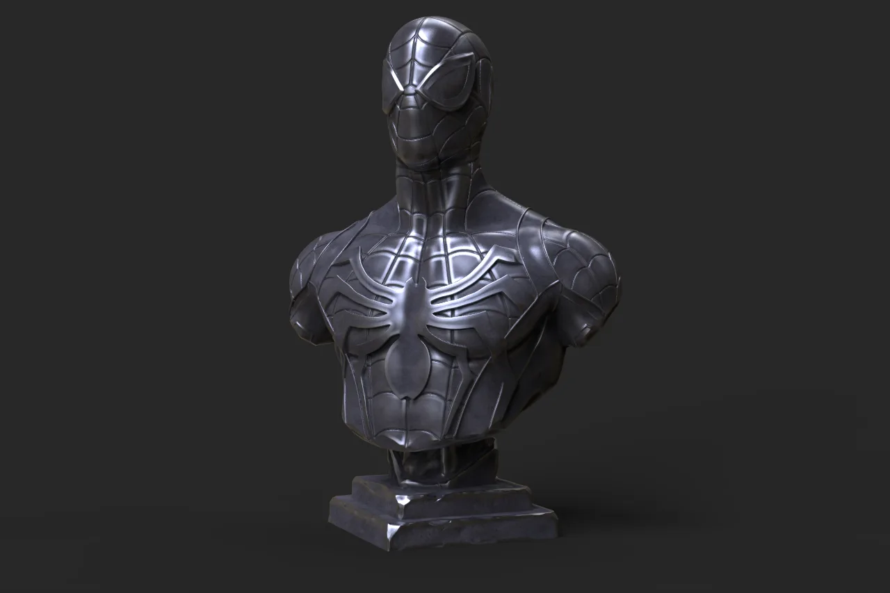 Spiderman Bust 3D Print