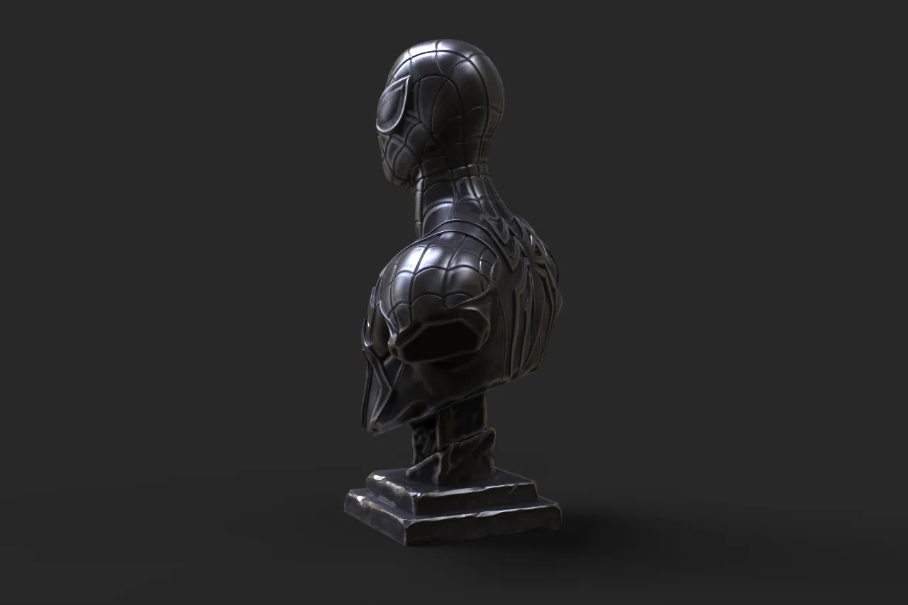 Spiderman Bust 3D Print