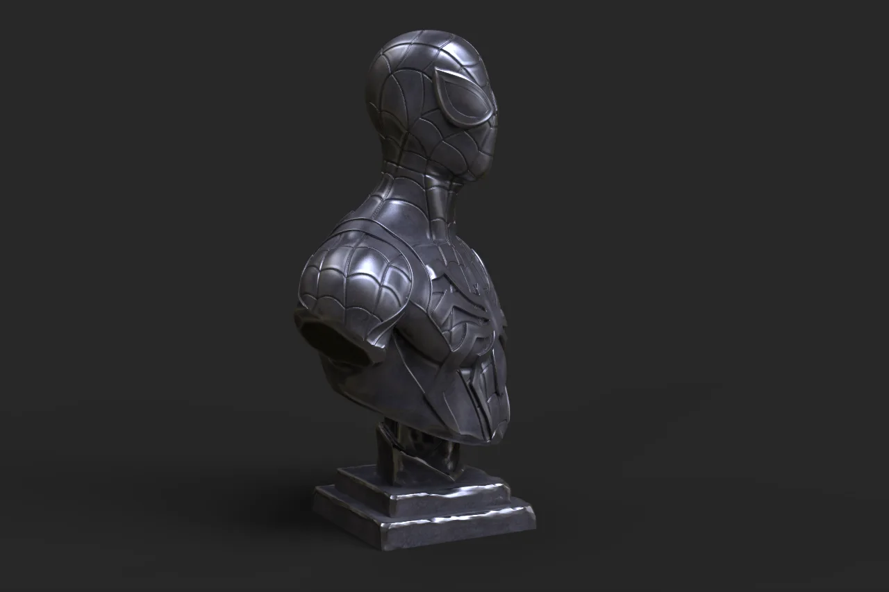 Spiderman Bust 3D Print