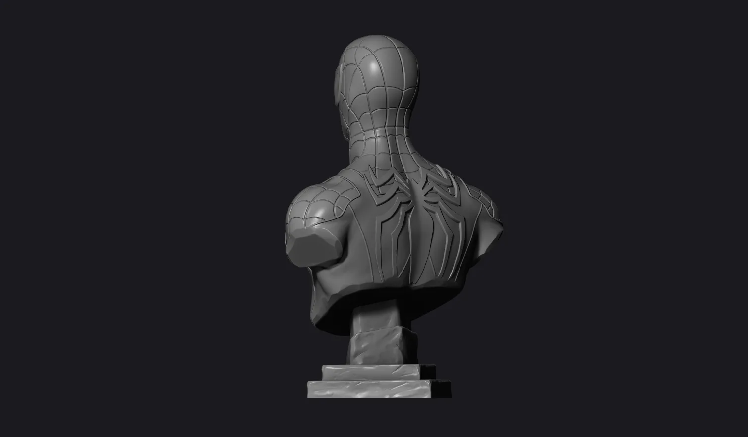 Spiderman Bust 3D Print