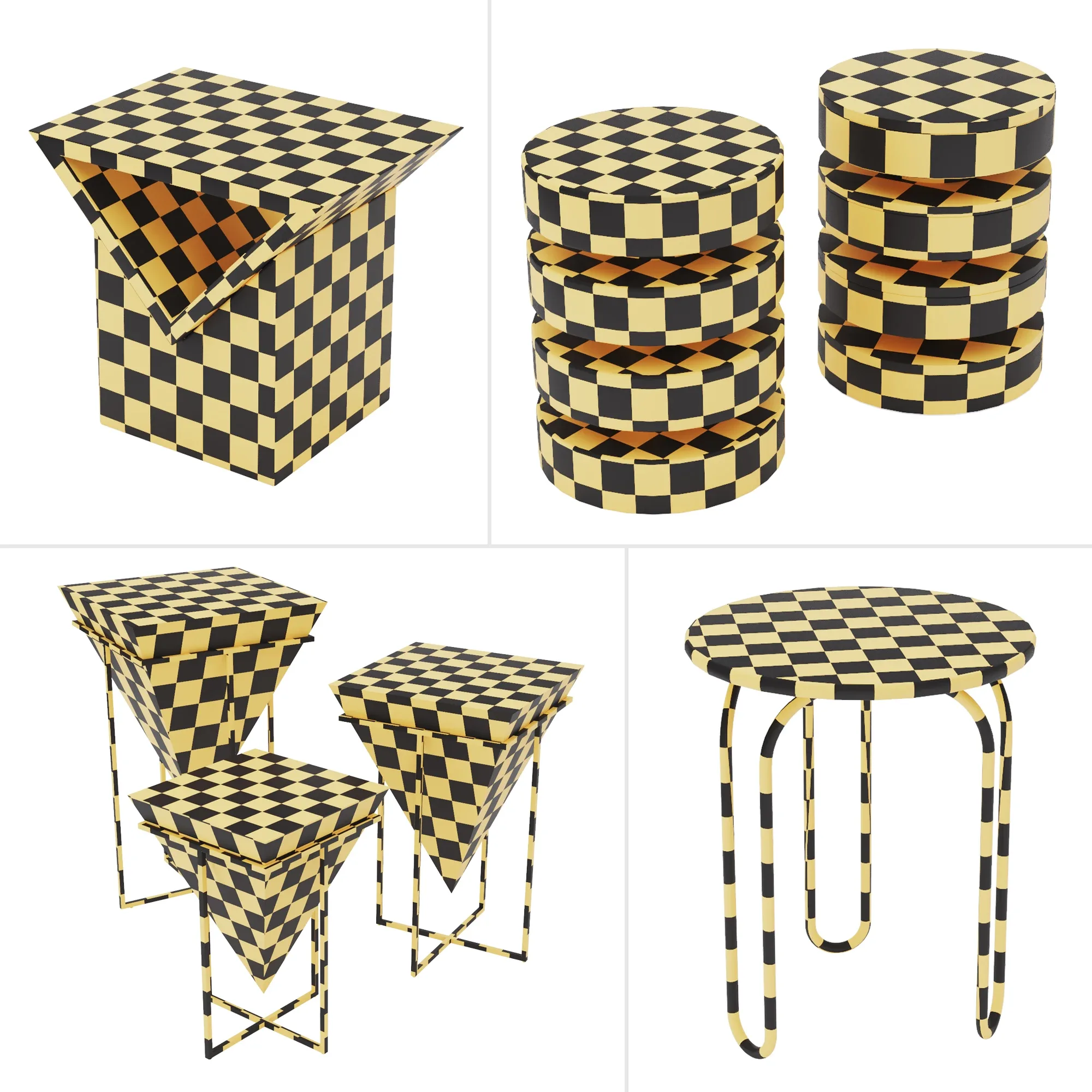 Side Tables - Set 04