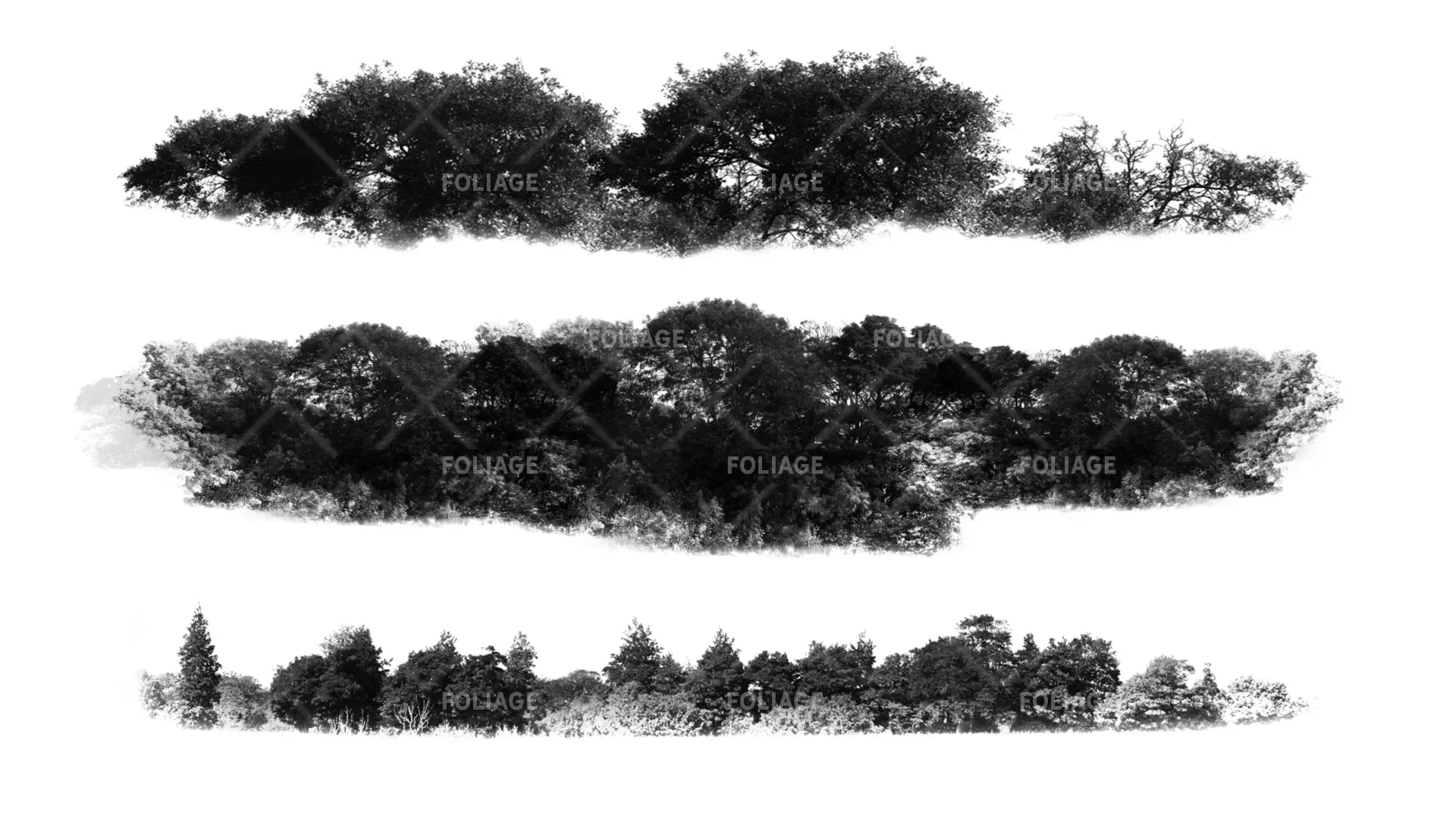 Foliage Brush Set