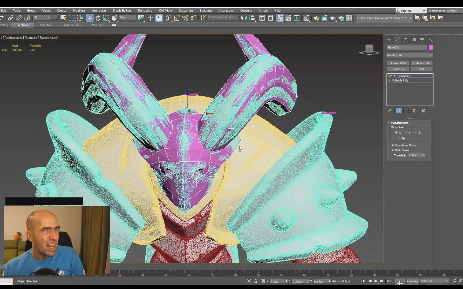 Absolute Beginners Retopology and UV Unwrap in 3dsMax