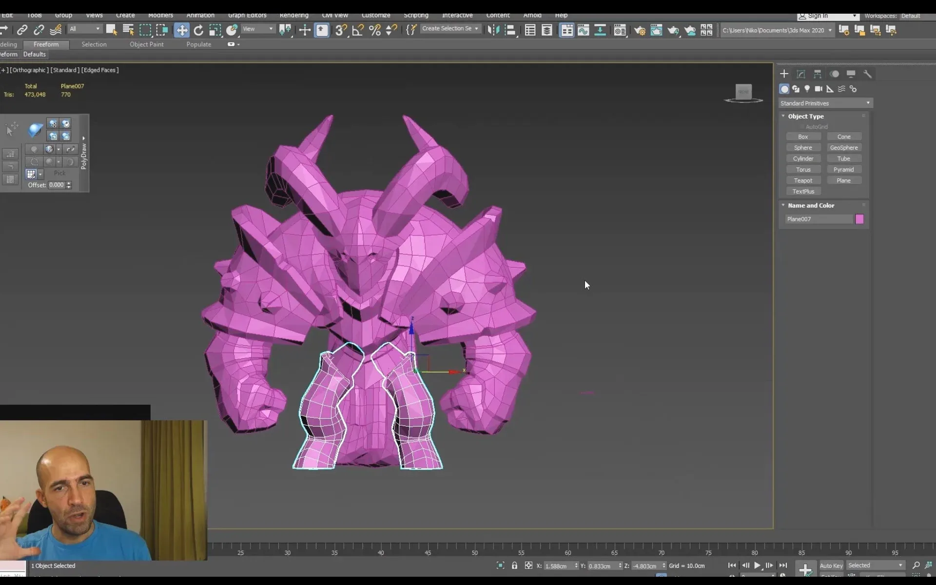 Absolute Beginners Retopology and UV Unwrap in 3dsMax