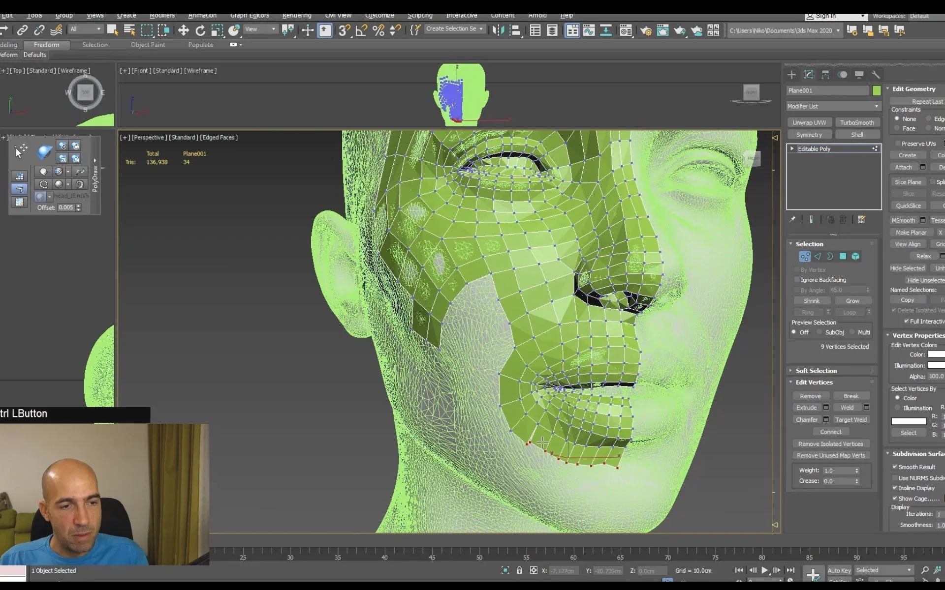 Absolute Beginners Retopology and UV Unwrap in 3dsMax