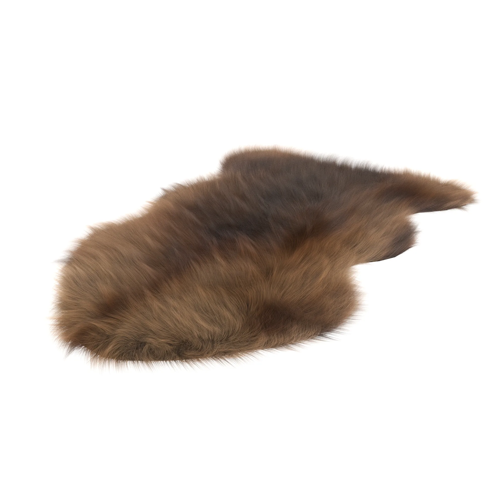 Pelt Rug Brown 4