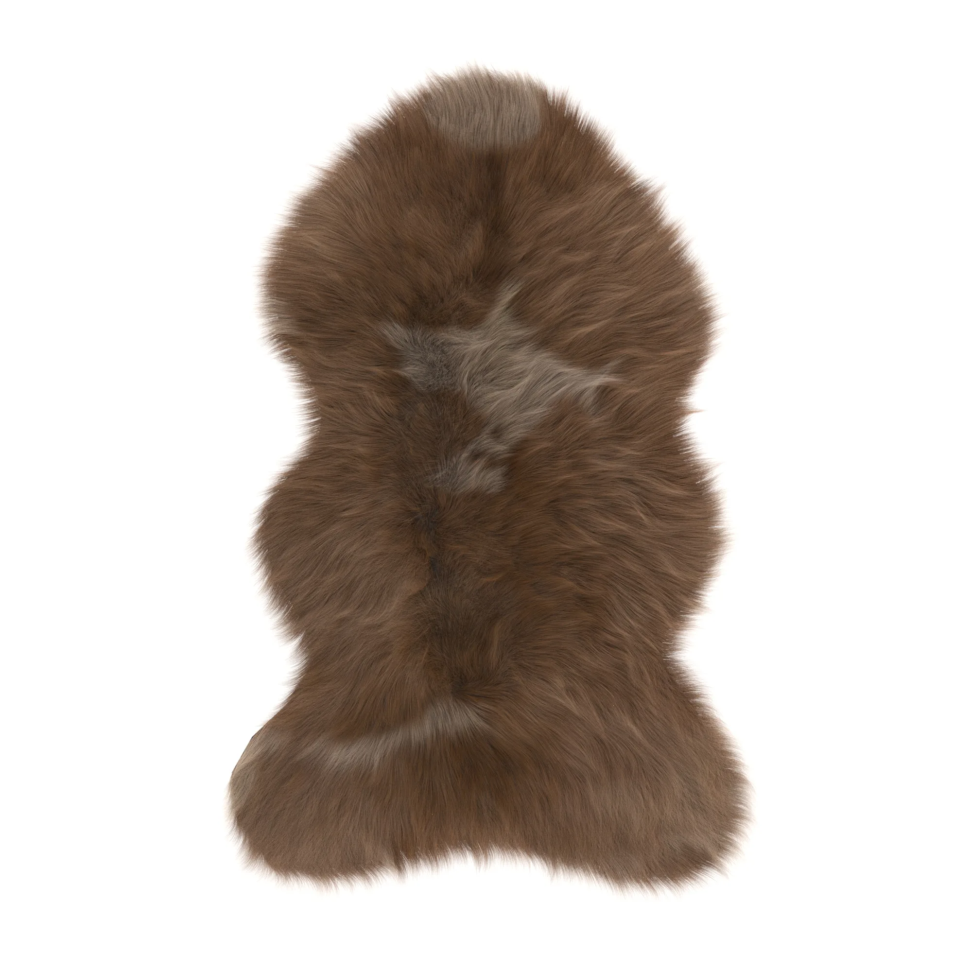 Pelt Rug Brown 4