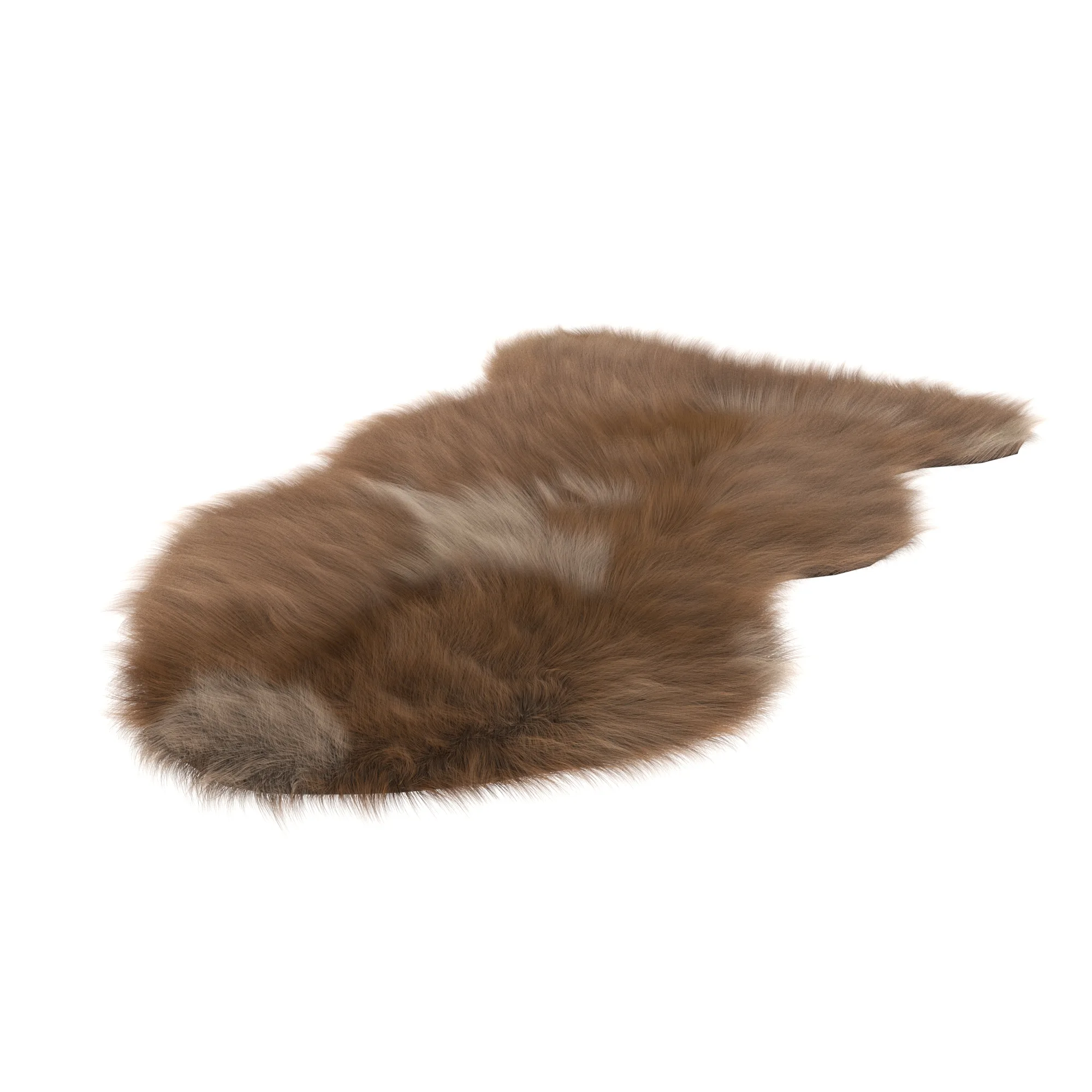 Pelt Rug Brown 4