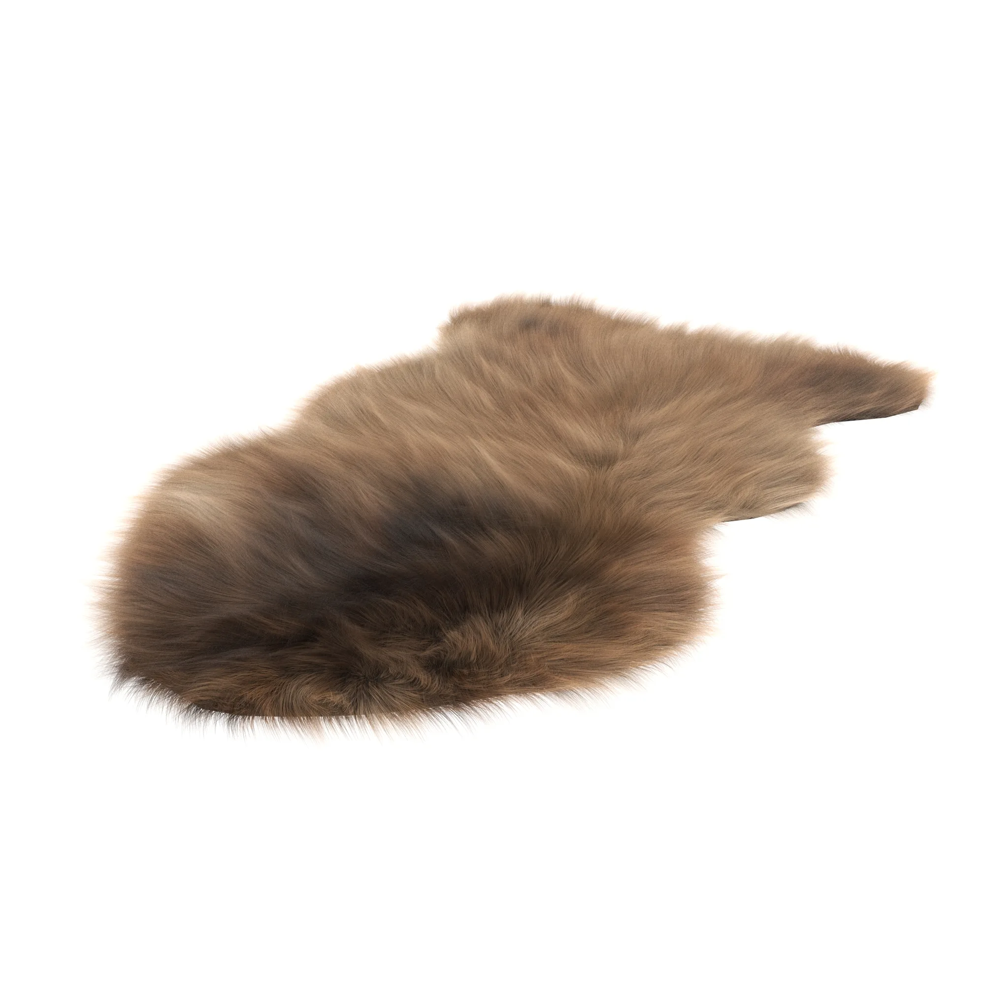 Pelt Rug Brown 4