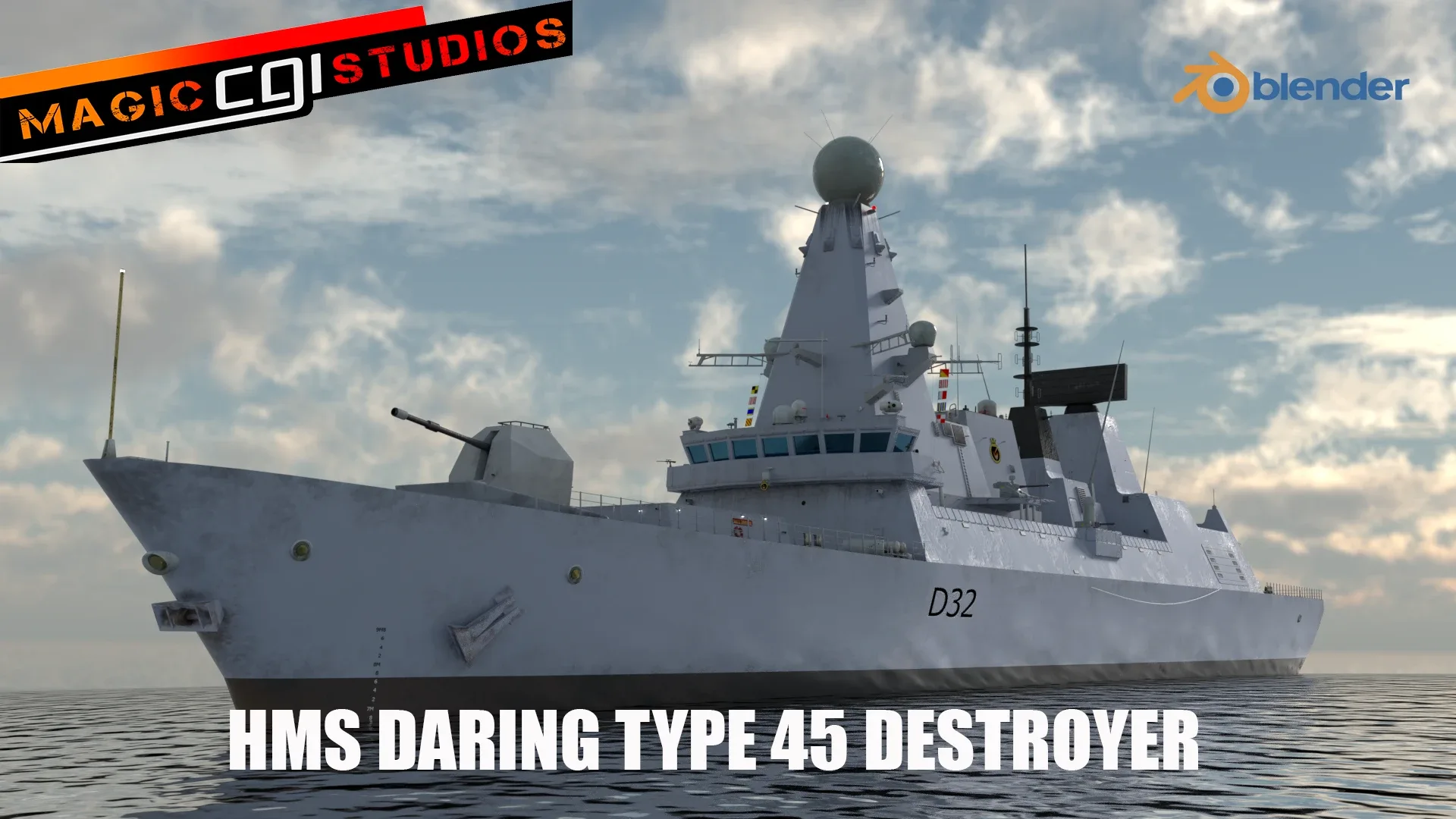HMS Daring - Royal Navy Type 45 Class Air Defence Destroyer
