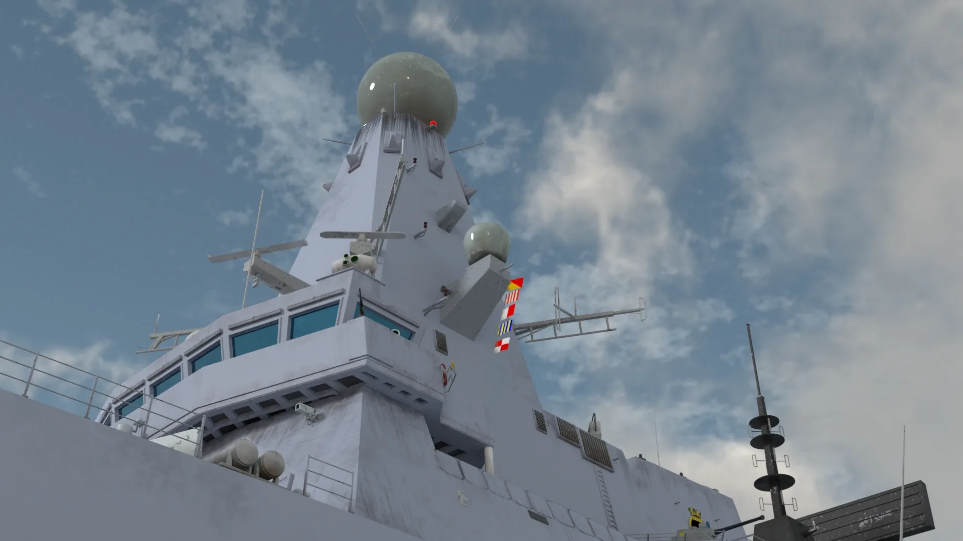 HMS Daring - Royal Navy Type 45 Class Air Defence Destroyer