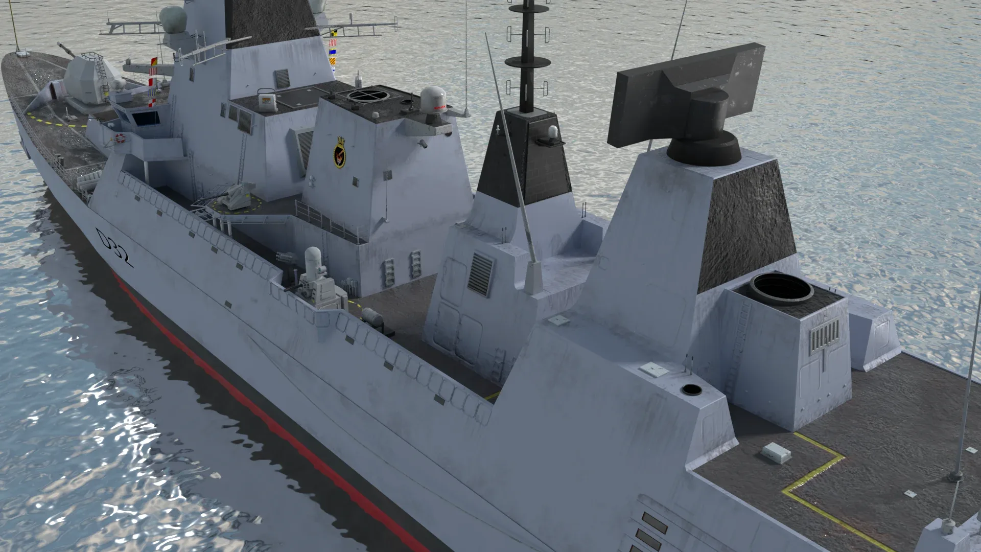 HMS Daring - Royal Navy Type 45 Class Air Defence Destroyer