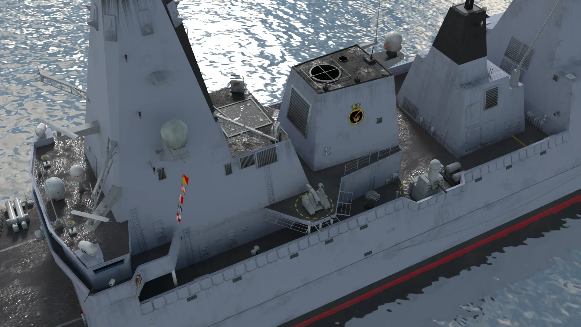 HMS Daring - Royal Navy Type 45 Class Air Defence Destroyer