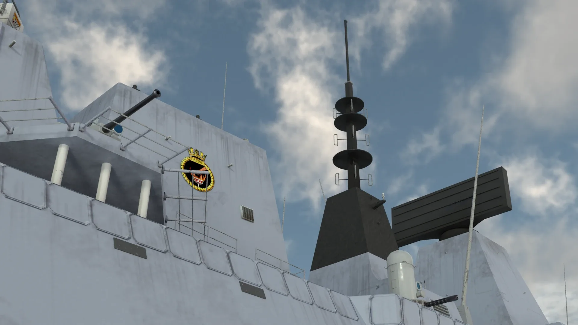 HMS Daring - Royal Navy Type 45 Class Air Defence Destroyer