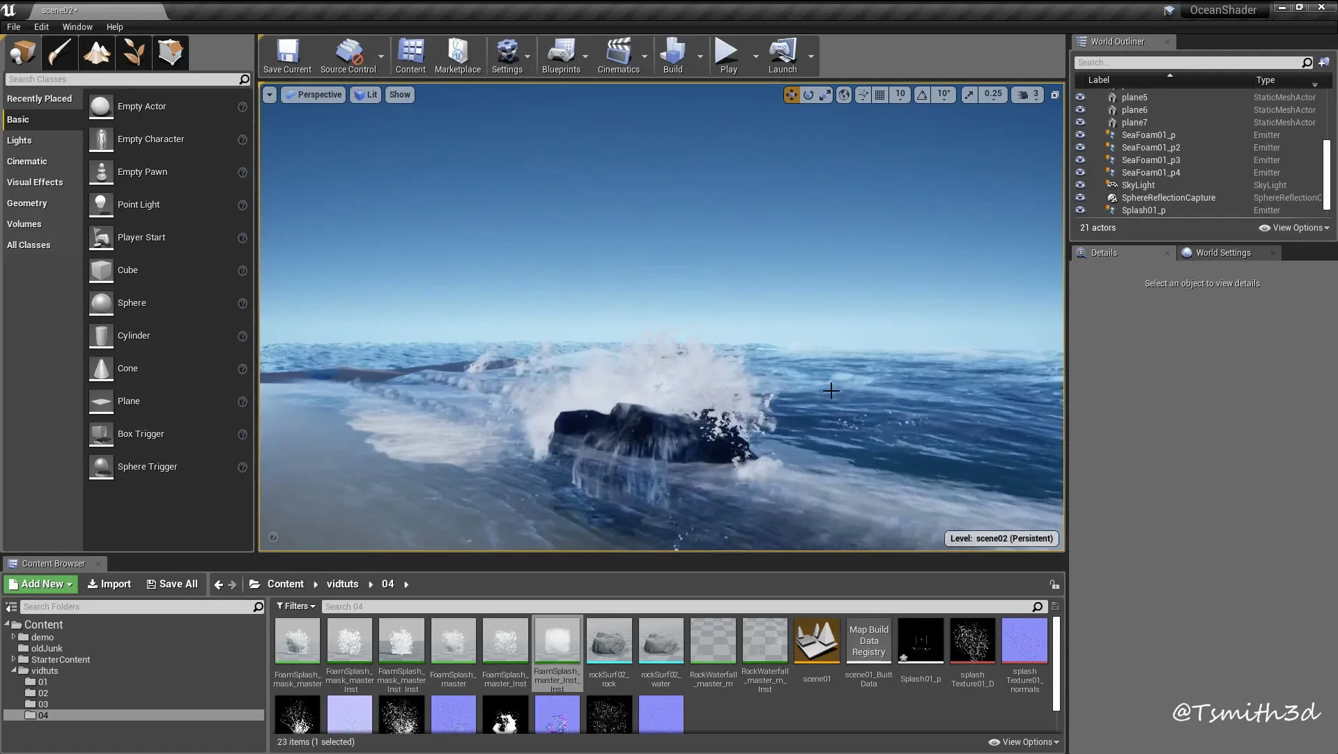 Creating a Realistic Ocean in UE4