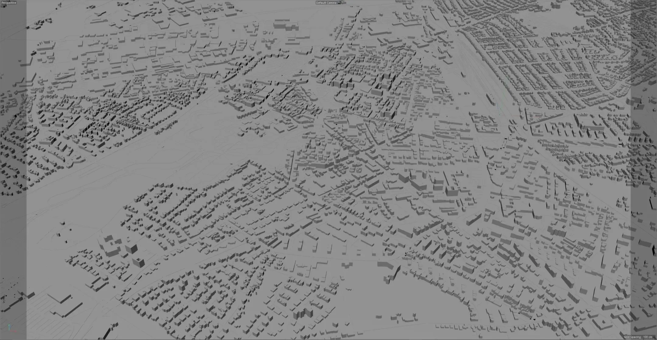 Moers City Germany 3D Model 40KM