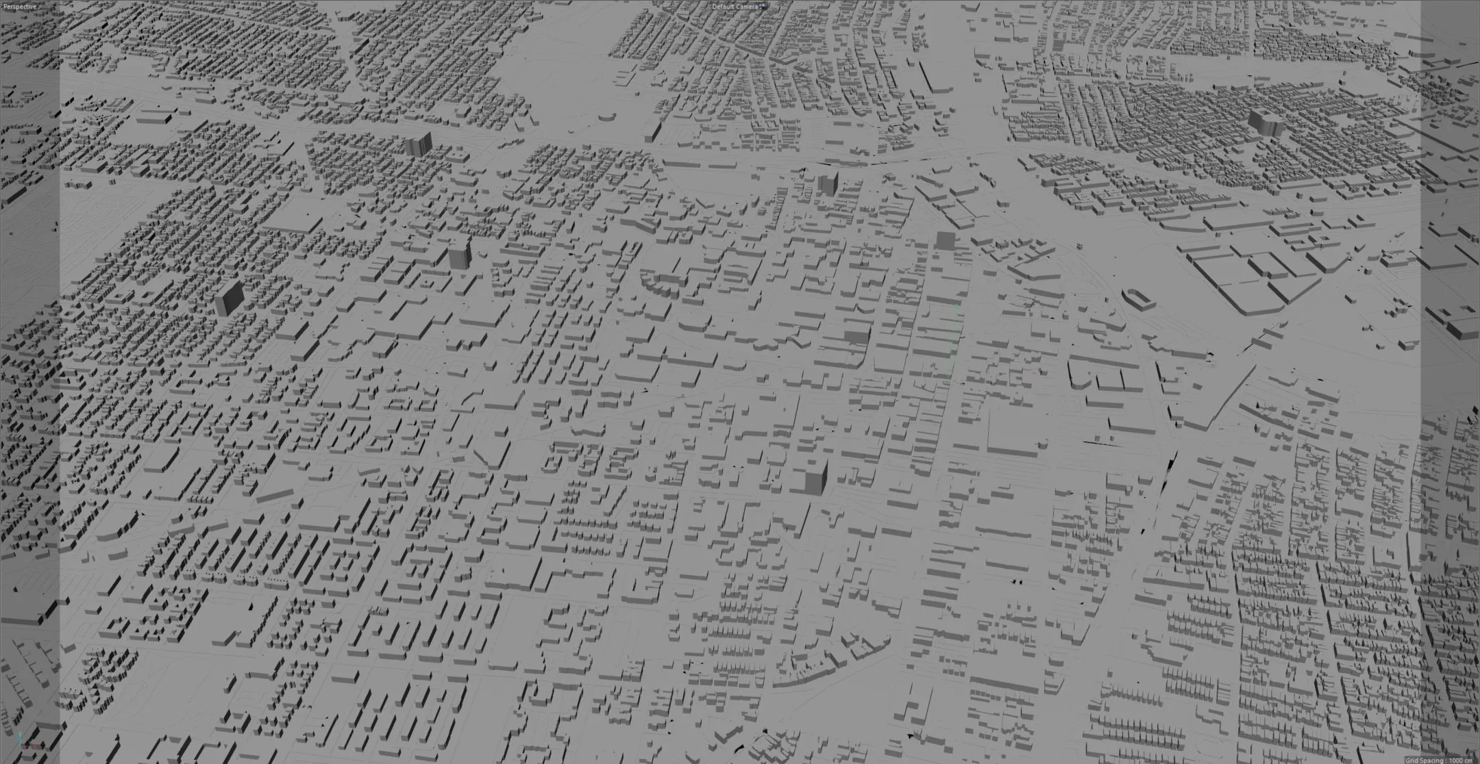 Newark City New Jersey 3D Model 30KM