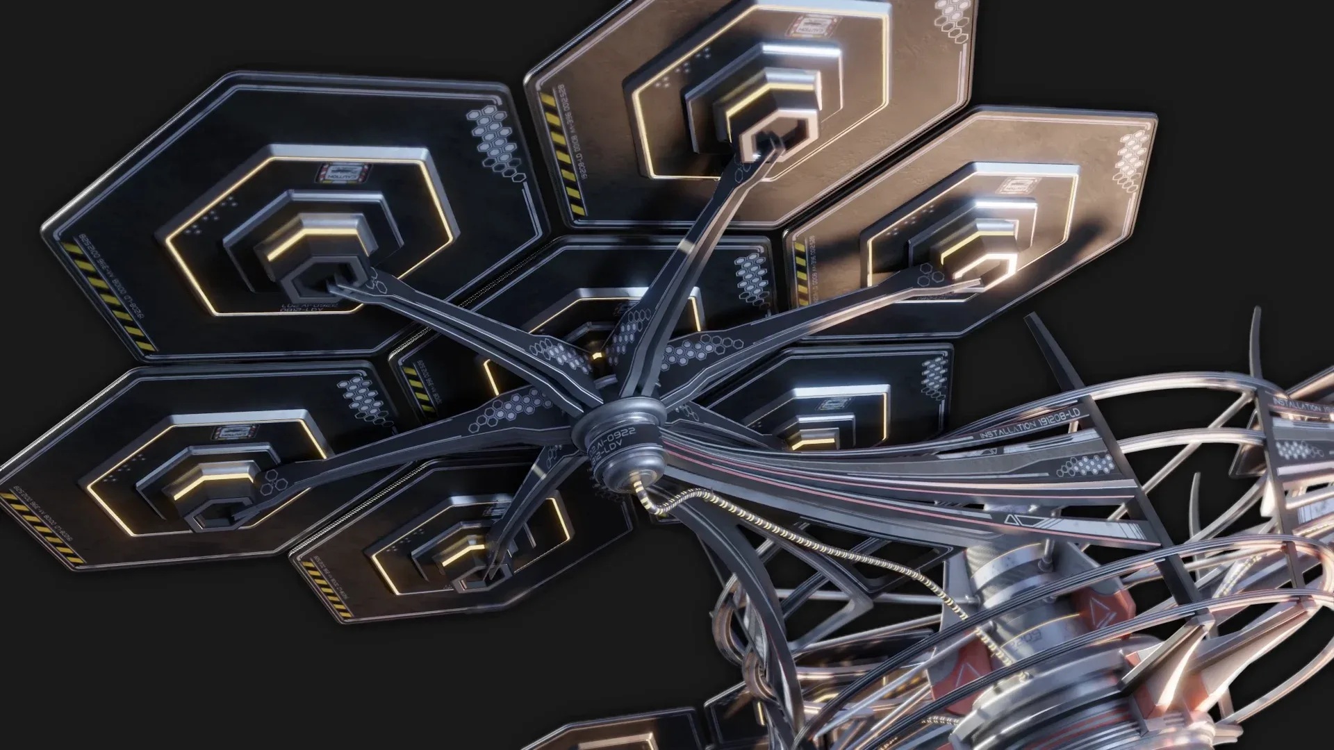 Sci-Fi Solar Installation