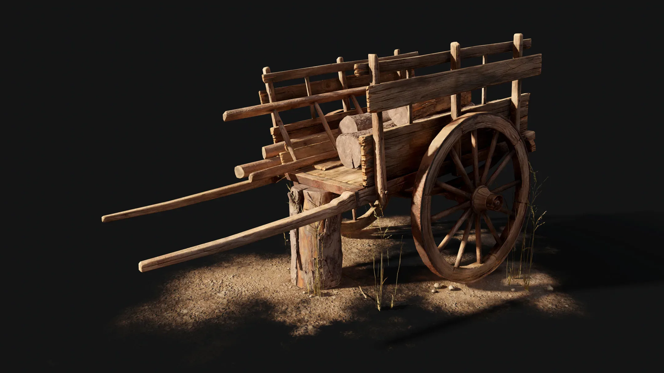 Old Wooden Cart