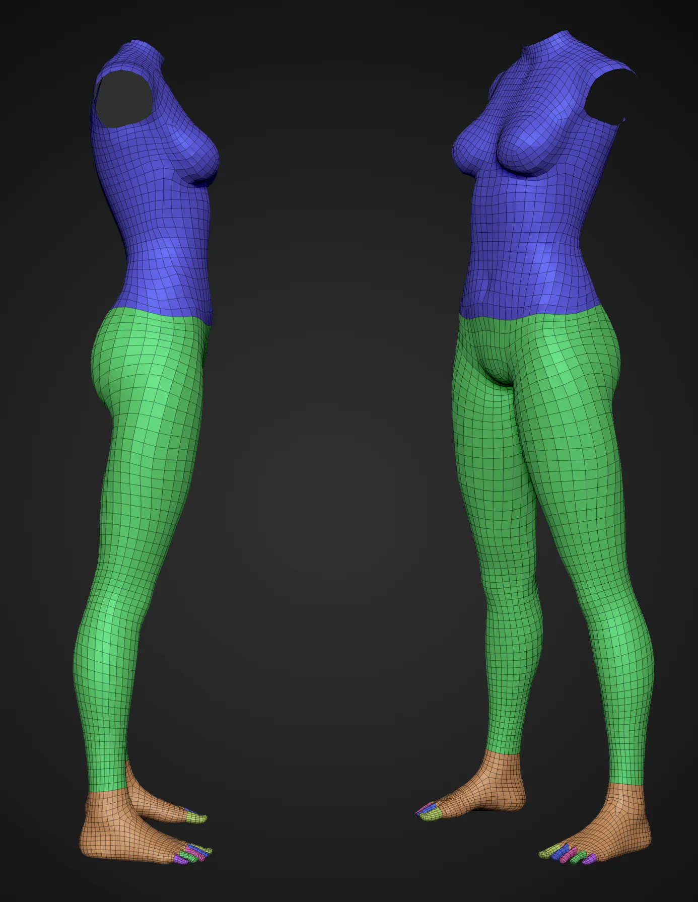 Female Base Mesh