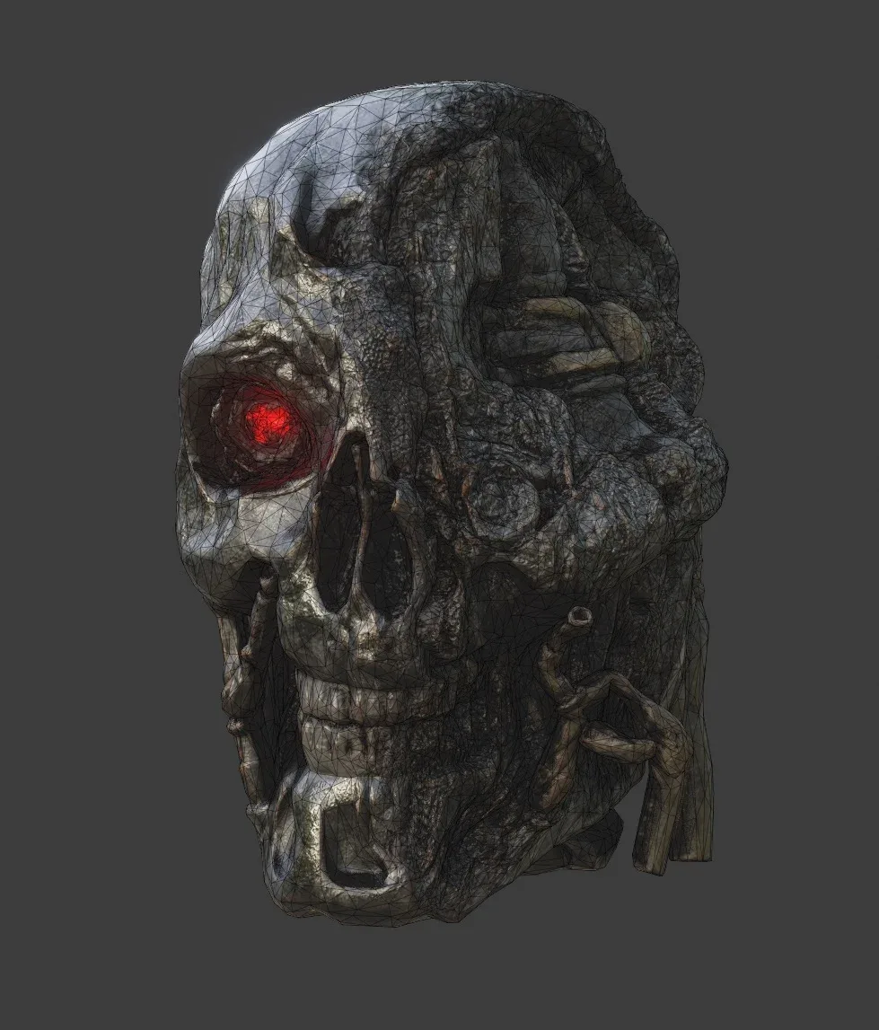 Robot Head Damaged