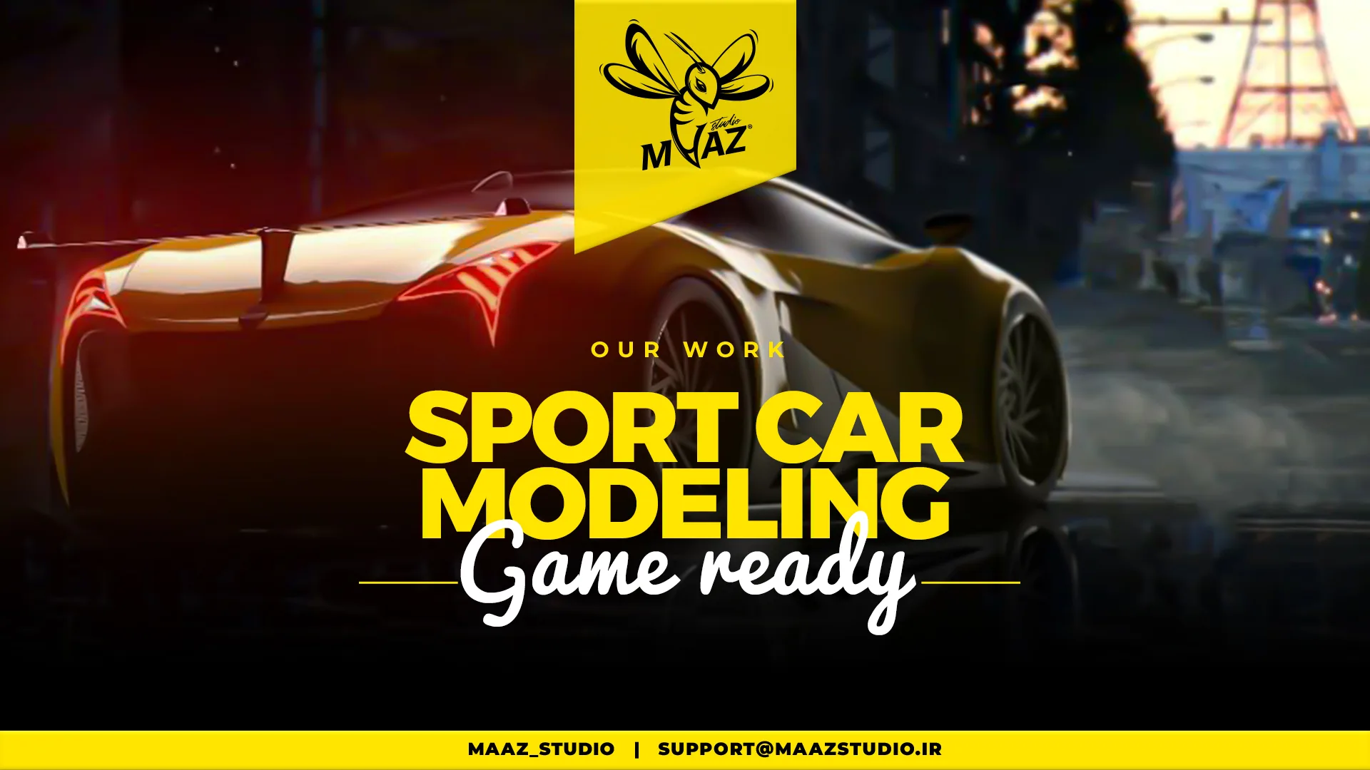 Sport Car - Game Ready