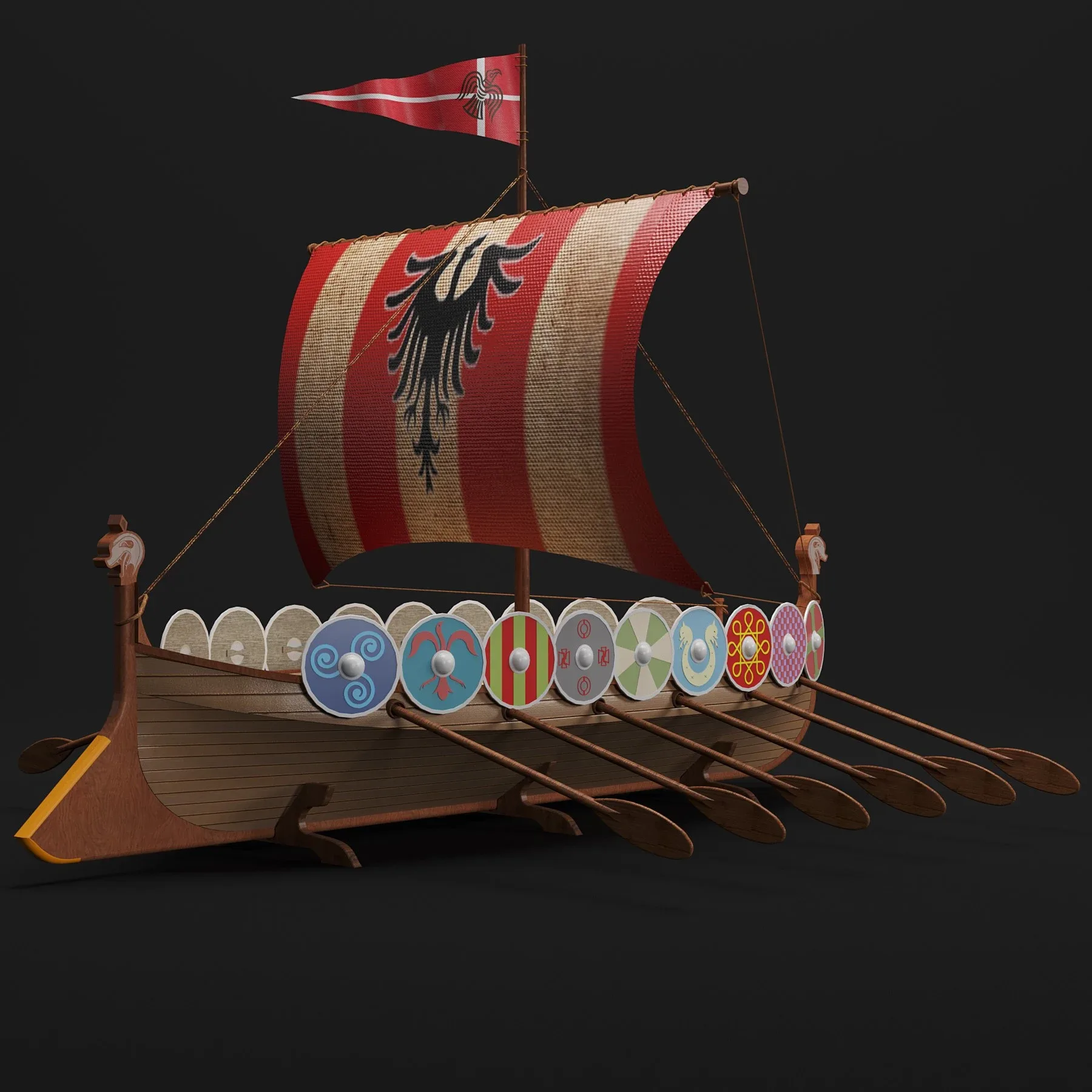 Viking boat D01