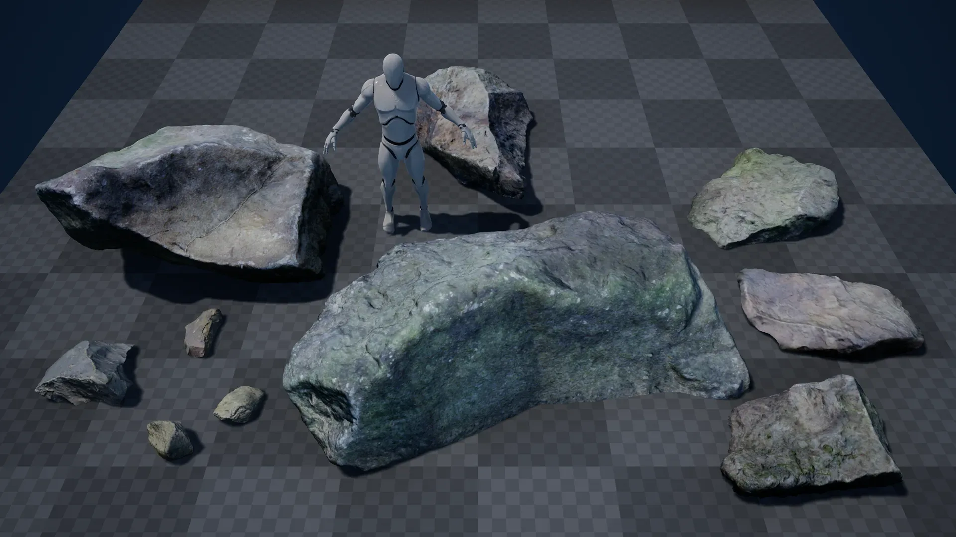 10 Photogrammetry rocks (Vol.1)