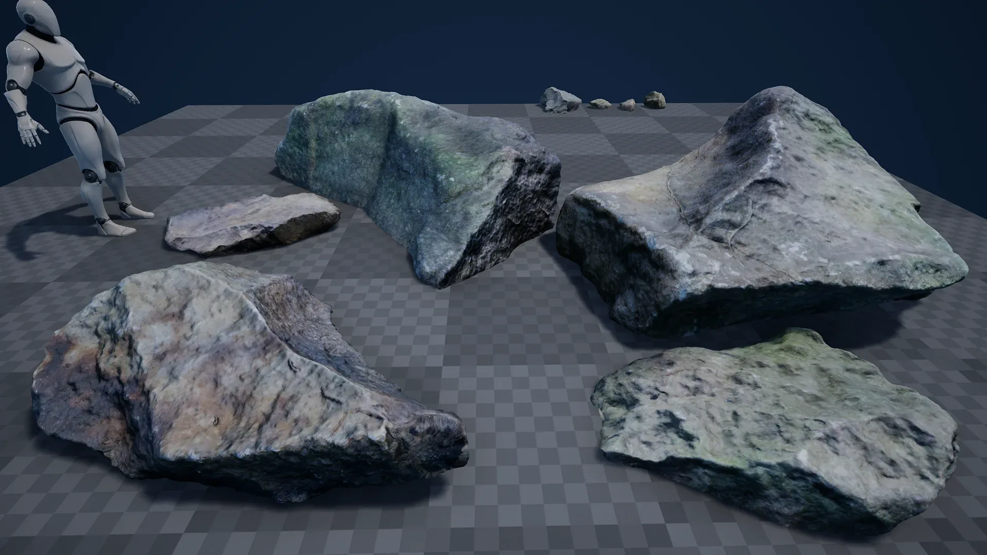 10 Photogrammetry rocks (Vol.1)