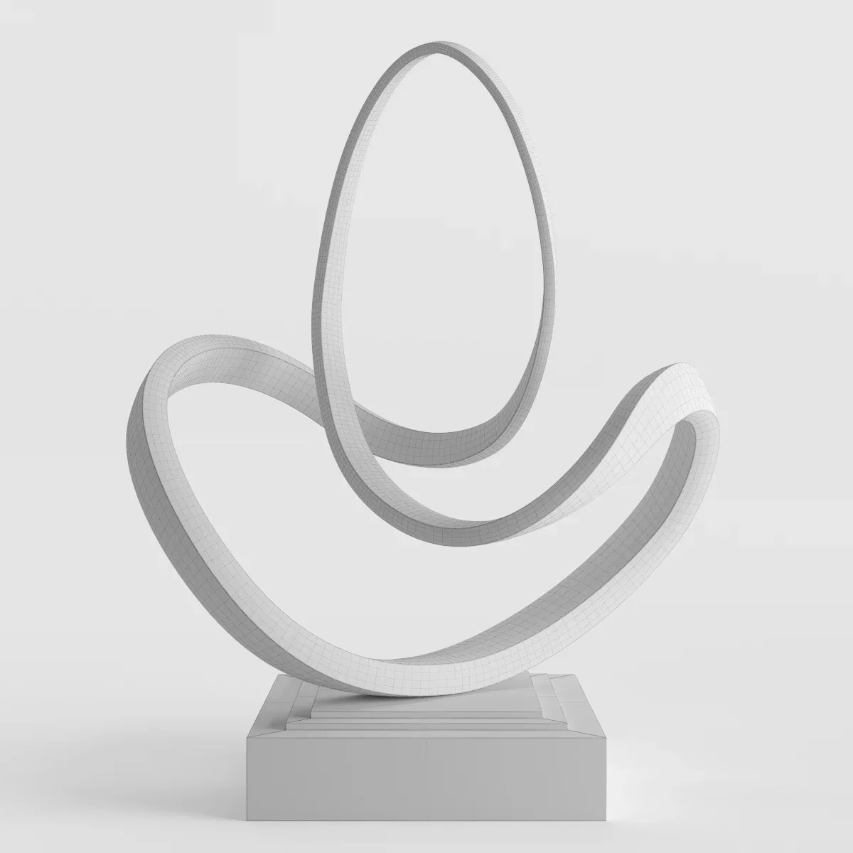 Modern Decorative Abstract Bronze Art Sculpture 20