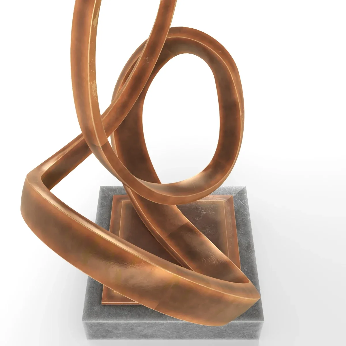 Modern Decorative Abstract Bronze Art Sculpture 20