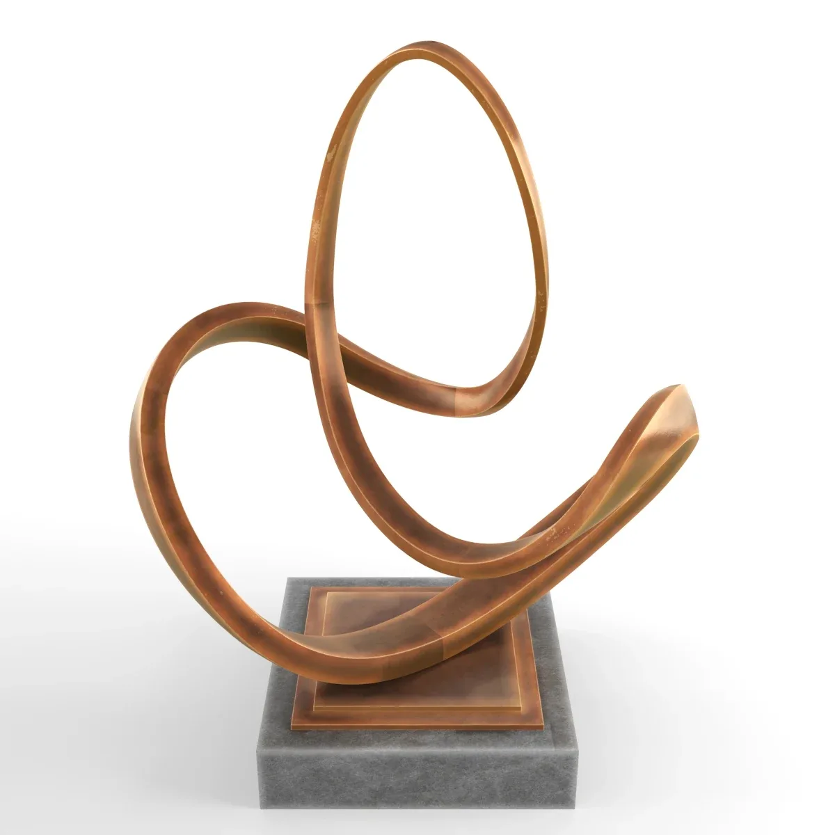 Modern Decorative Abstract Bronze Art Sculpture 20