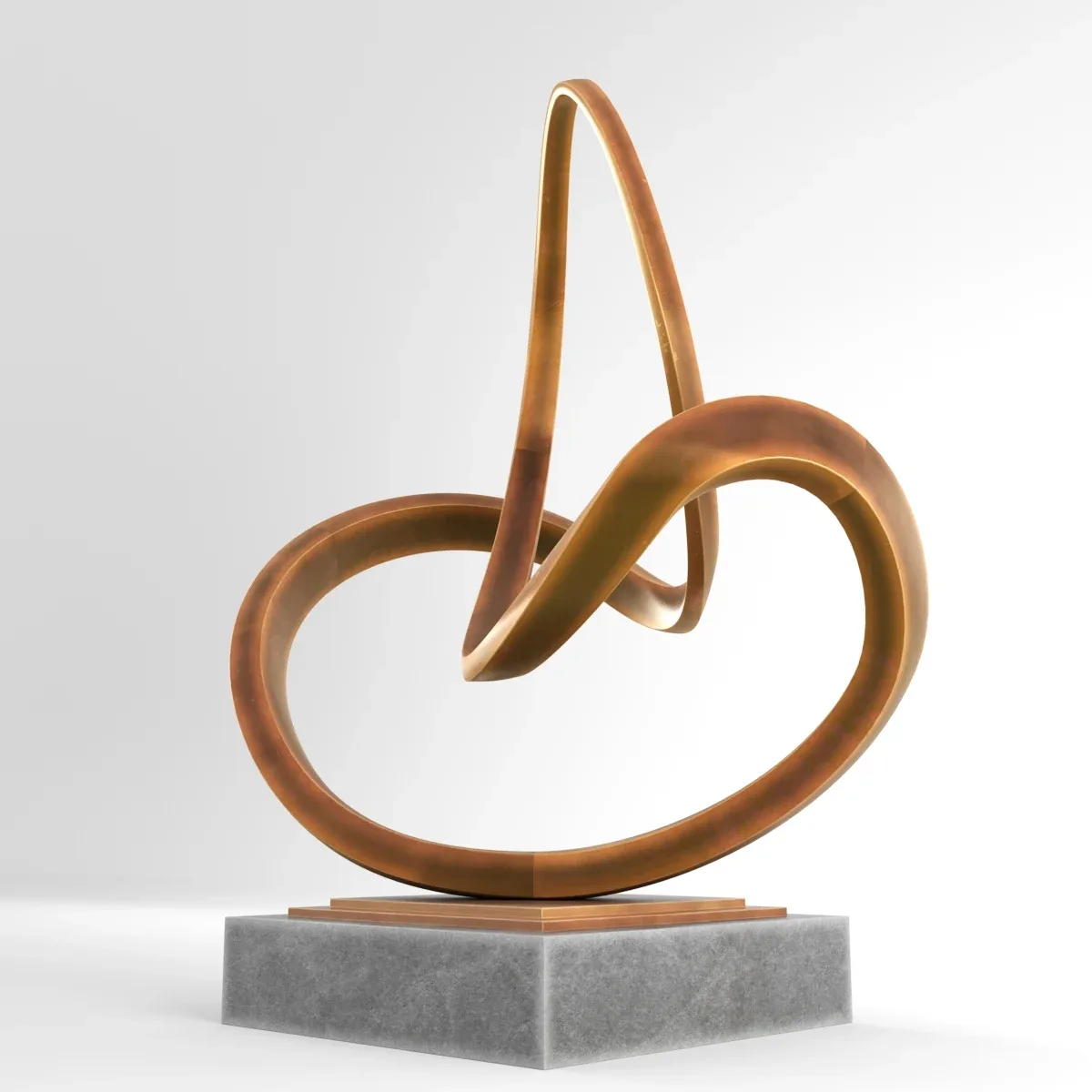 Modern Decorative Abstract Bronze Art Sculpture 20