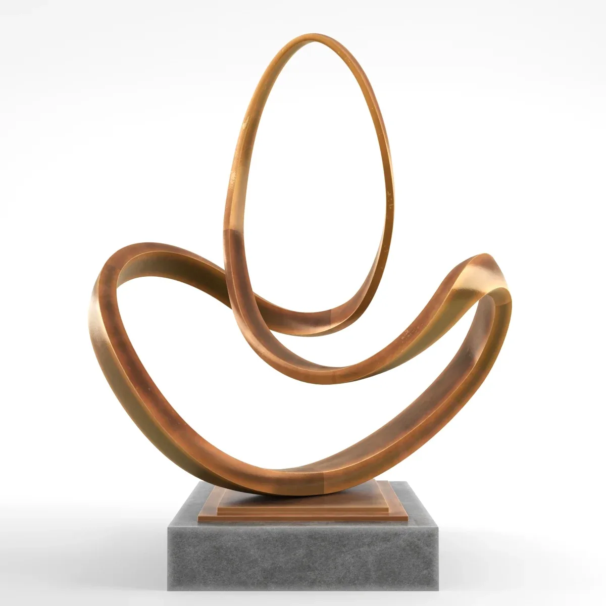 Modern Decorative Abstract Bronze Art Sculpture 20