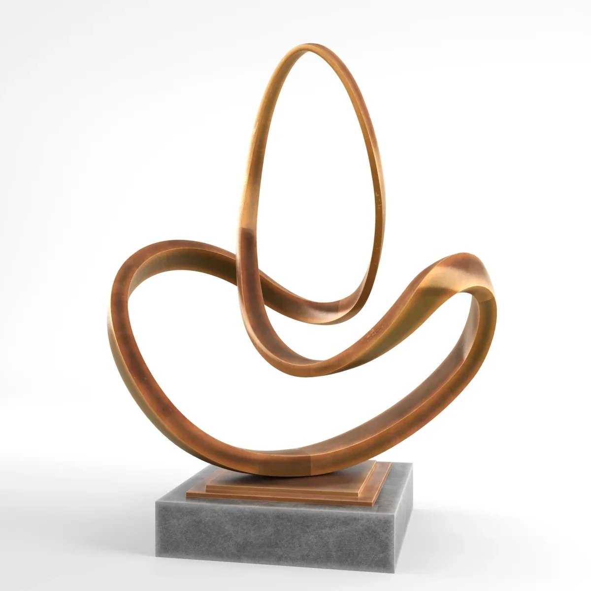 Modern Decorative Abstract Bronze Art Sculpture 20