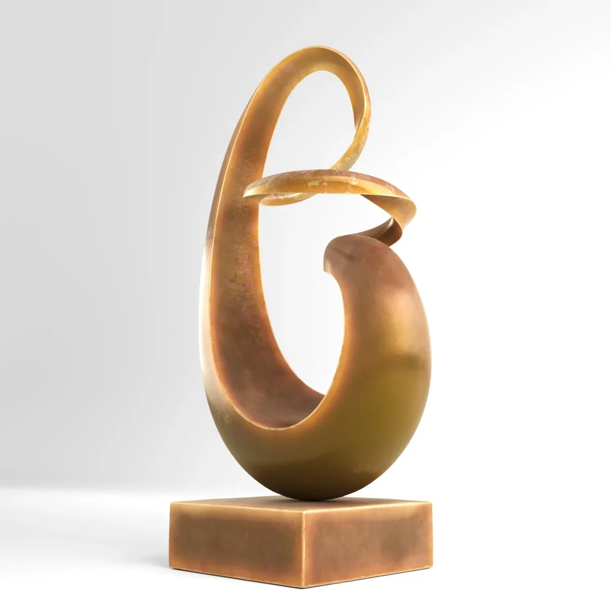 Modern Decorative Abstract Bronze Art Sculpture 17