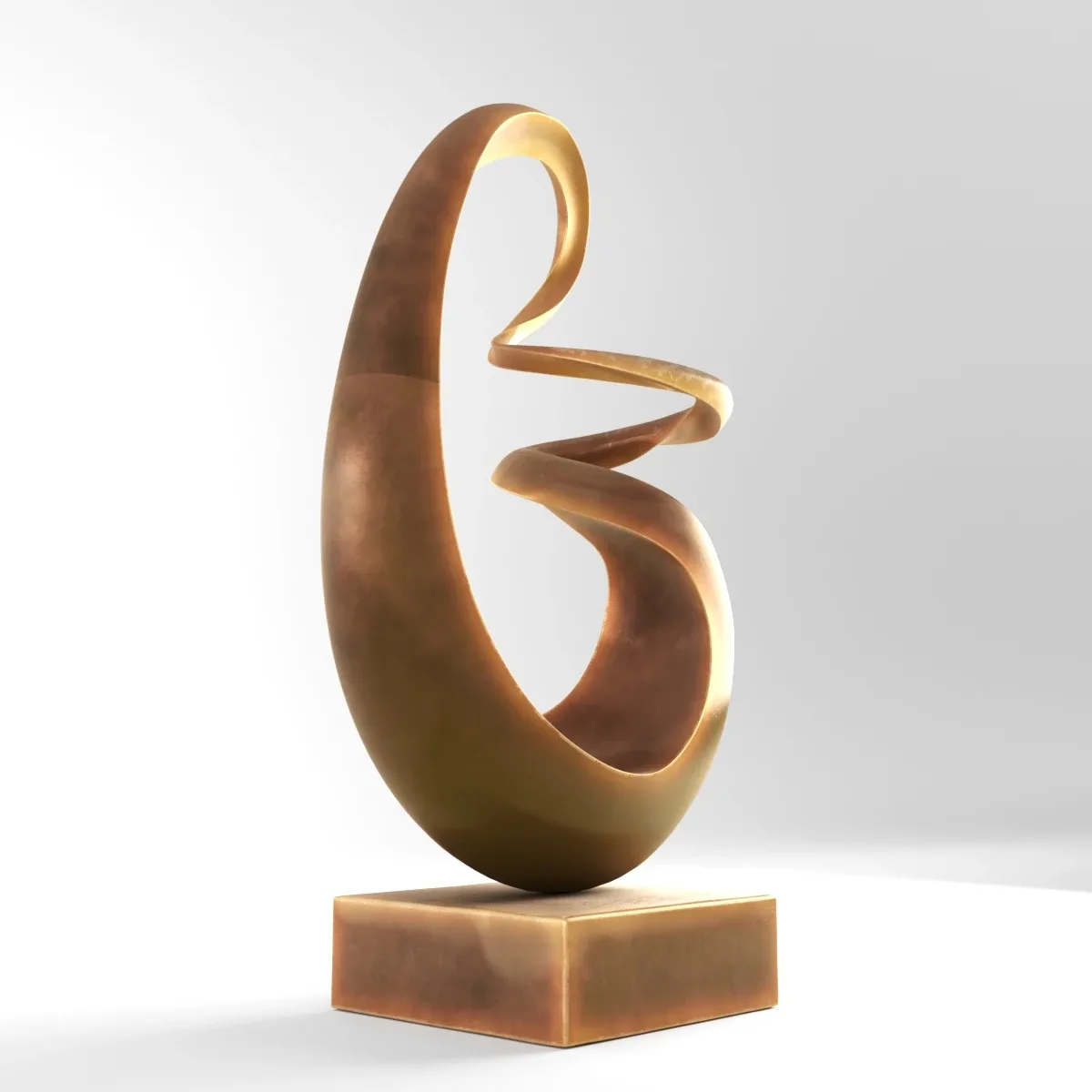 Modern Decorative Abstract Bronze Art Sculpture 17