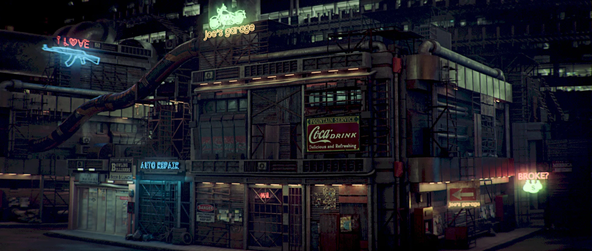 Cyberpunk Slums Asset Pack Vol 1