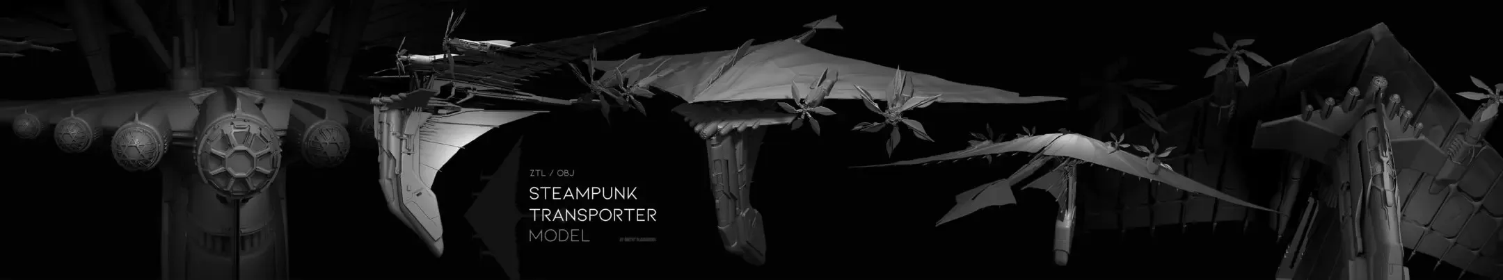 "Steampunk Transporter" Model